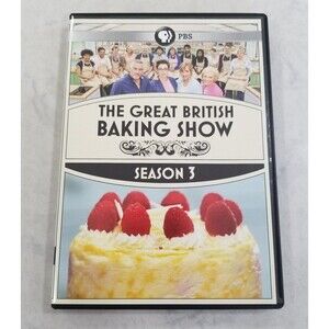 The Great British Baking show season 3 DVD set 3 dvds tested